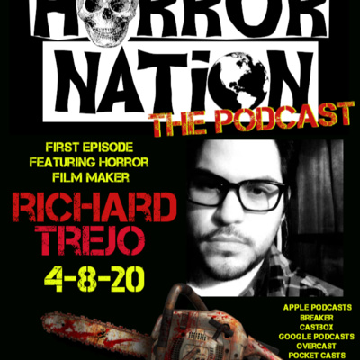 Horror Nation Podcast Featuring horror film maker Richard Trejo-Podcast 1