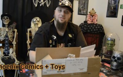 Horror Nation’s First Video Review: Phoenix Comics + Toys (Horror Host Figures). Featuring Monster.